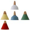 Nordic Macaron Wood LED Pendant Light for Restaurant, Bar, Office, or Study