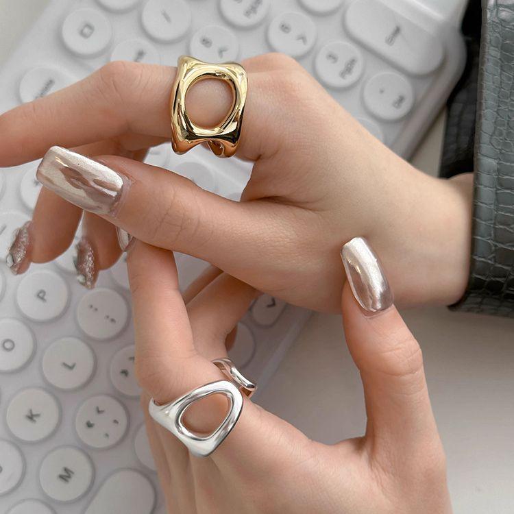 Xiaomi BF CLUB 925 Sterling Silver Ring For Women Jewelry Hollowout Finger Open Vintage Handmade Ring Allergy For Party Birthday Gift
