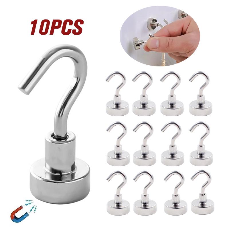 Многоцелевые прочные магнитные крючки, кухонные крючки для хранения, универсальные магнитные вешалки, вешалка для ванной, крючок для хранения
