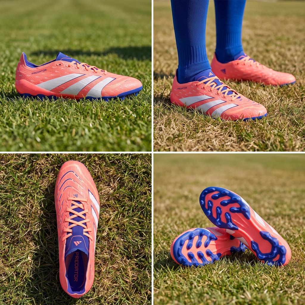 adidas Predator League Classic Удобные футбольные бутсы Унисекс Футбольные бутсы Кораллово-розовые JI1164