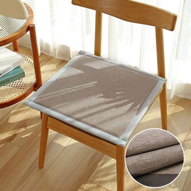 Подушка из ротангового коврика, летняя офисная долгосидящая летняя подушка для дома, нескользящая подушка для стула для гостиной, подушка