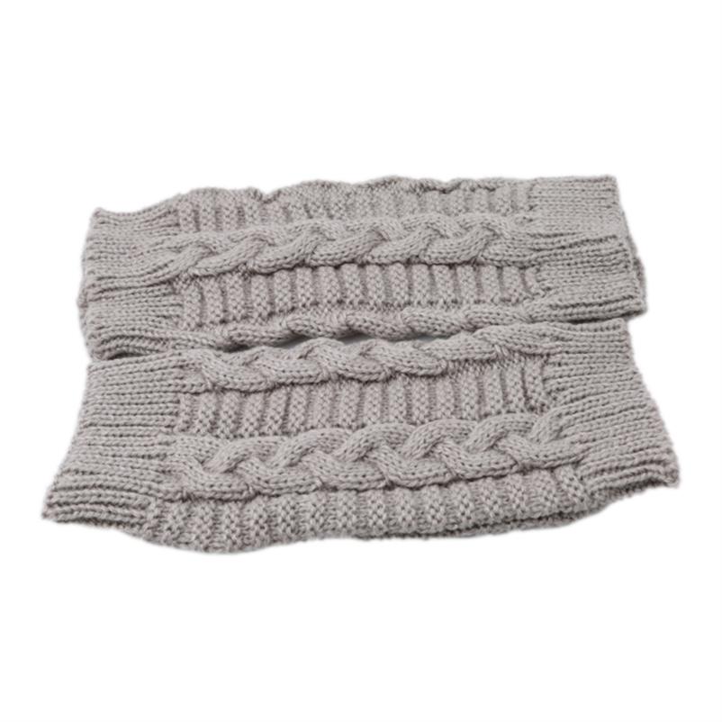 Женские осенние модные вязаные зимние перчатки без пальцев с длинными рукавами, удобные для работы и учебы