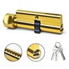1 Set Zinc Alloy Door Handle Lock Modern Door Handles Home Security Lock Set for Home Renovation & Security Enhancement