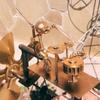 Ветряная мельница из металла ручной работы