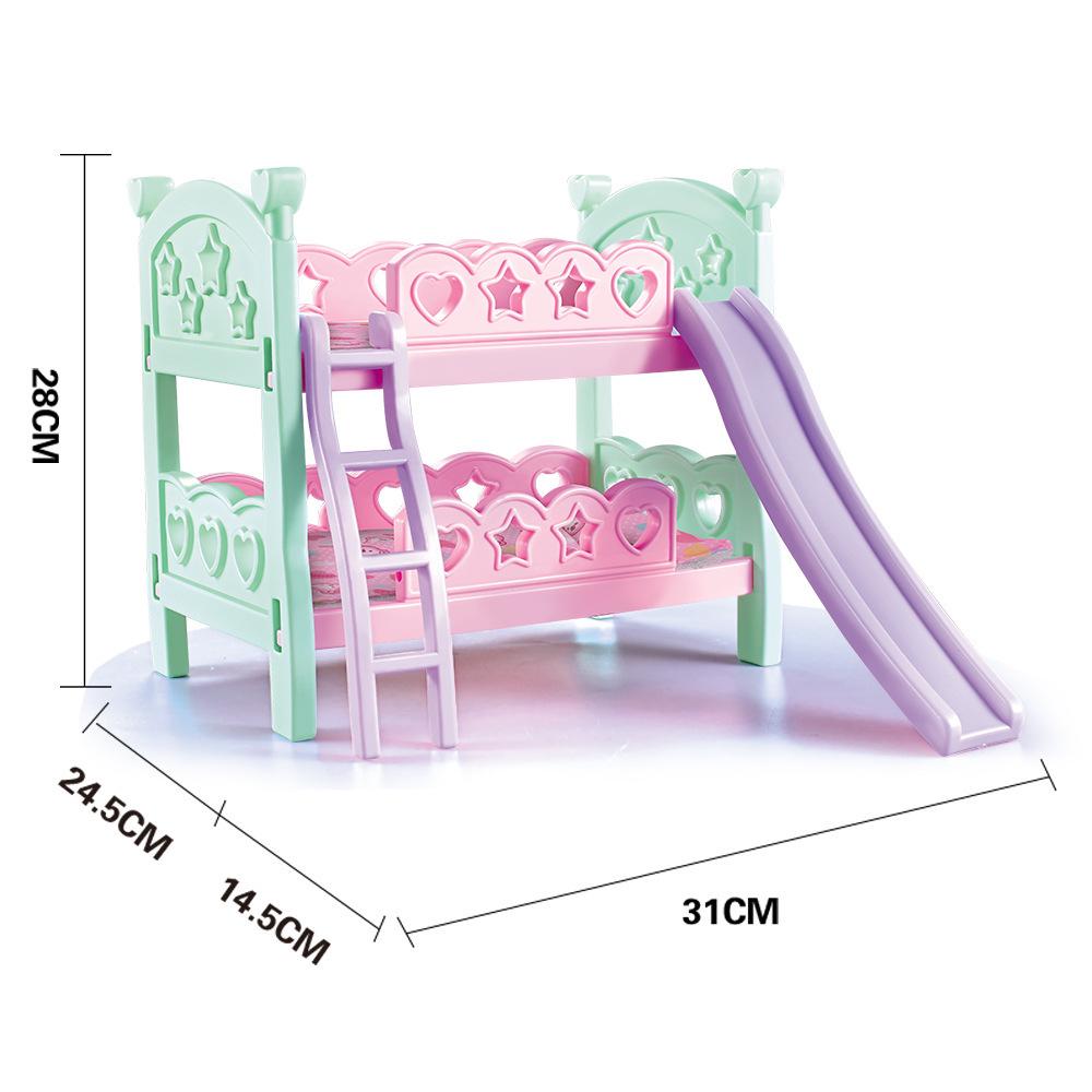 Мебель для спальни кукольного домика, сделай сам (Куклы в комплект не входят)