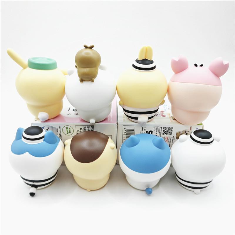 Чиикава Шуточный Мультяшный Медведь Фигурки Настольный Декор Коллекционный Детский Подарок