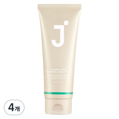 J.Sup Calming Cera Head Smell Scalp Pack с ароматом цитрусовых трав, 200 мл, 4 шт.