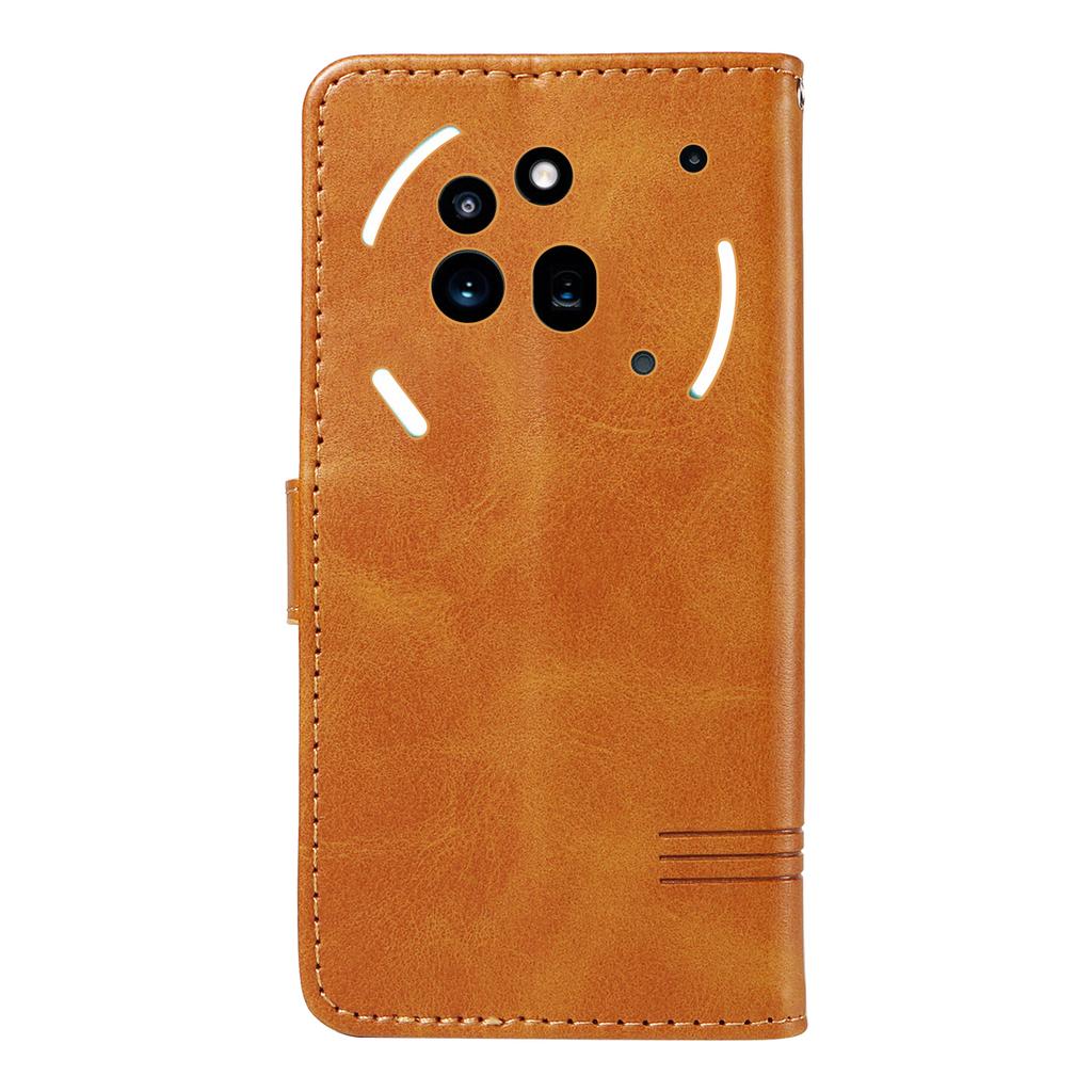 Ни за что Телефон (3a) Pro Кошелек Чехол Т-образные Линии Кожаный Чехол для Телефона Подставка