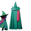Аниме Игра Undertale Ральсей Косплей Костюм Зеленый Плащ Волшебника Знак Сердца Розовый Шарф и Шляпа Ведьмы Comic Con Ролевая игра