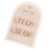 Butterfly Pearl Autumn Handmade Nail Strips: High-End Wearable Nail Art Stickers