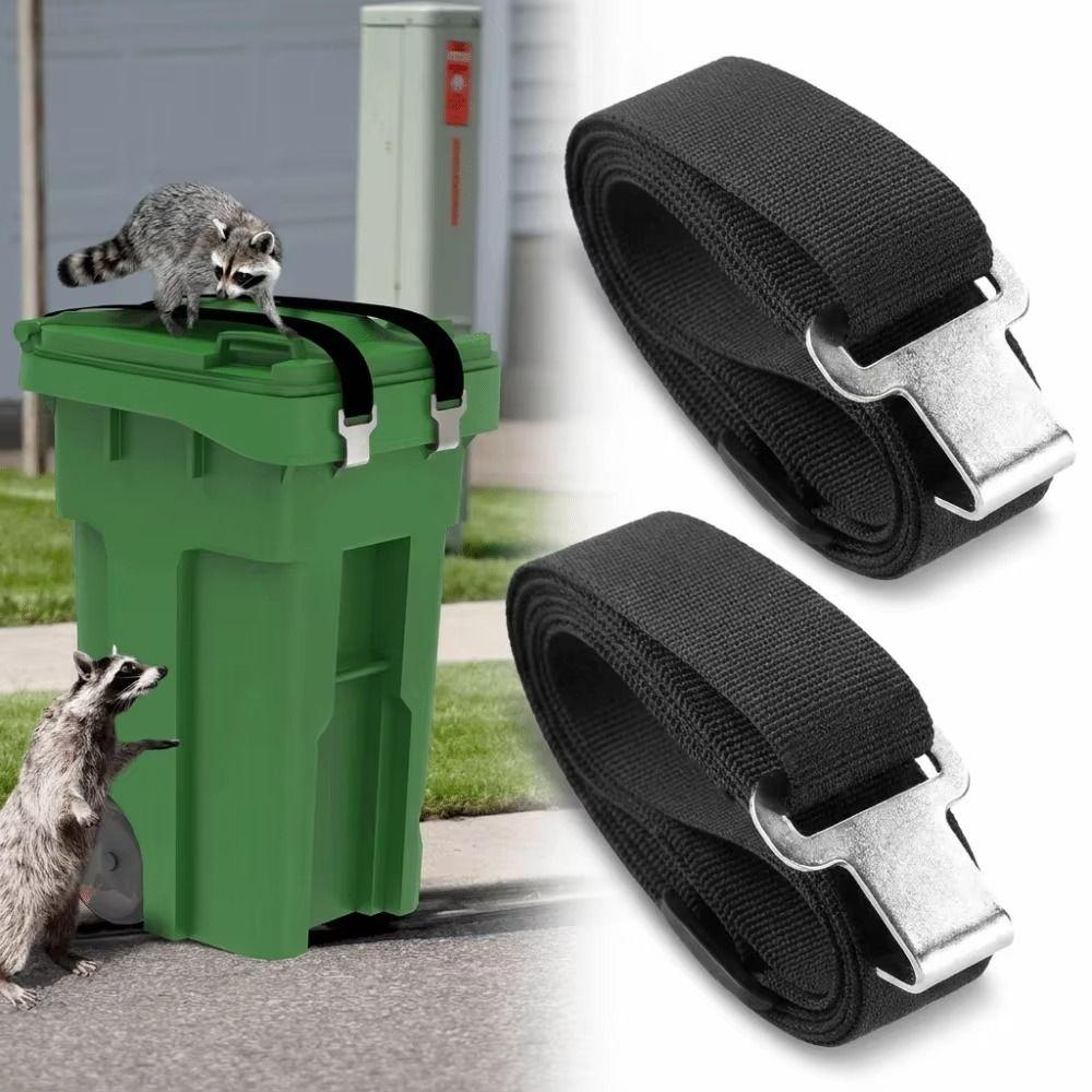 Anti Slip Garbage Can Lock Adjustable Bin Lid Lock Adjustable Trash Can Lock Waste Container