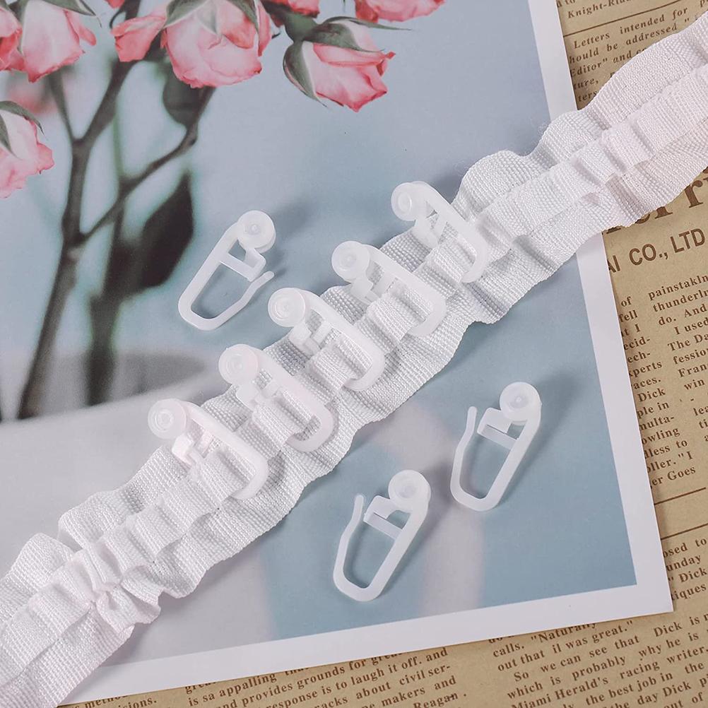 Шторная лента Шторный аксессуар Многоразовая шторная оборка Лента Шнурок для штор Набор для плиссированной головы шторы