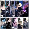 Чехол для телефона Kaisen J-Jujutsu Инумаки Тоге для Samsung Galaxy S24 S25 Edge S26 Ultra S22 S23 Plus S21 + S20 FE Мягкая задняя крышка из ТПУ