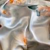 Новая печатная шаль Темпераментная модная шелковая шаль для женщин Осенью и зимой Теплая шаль Кондиционирование Весна и осень Пляжное полотенце