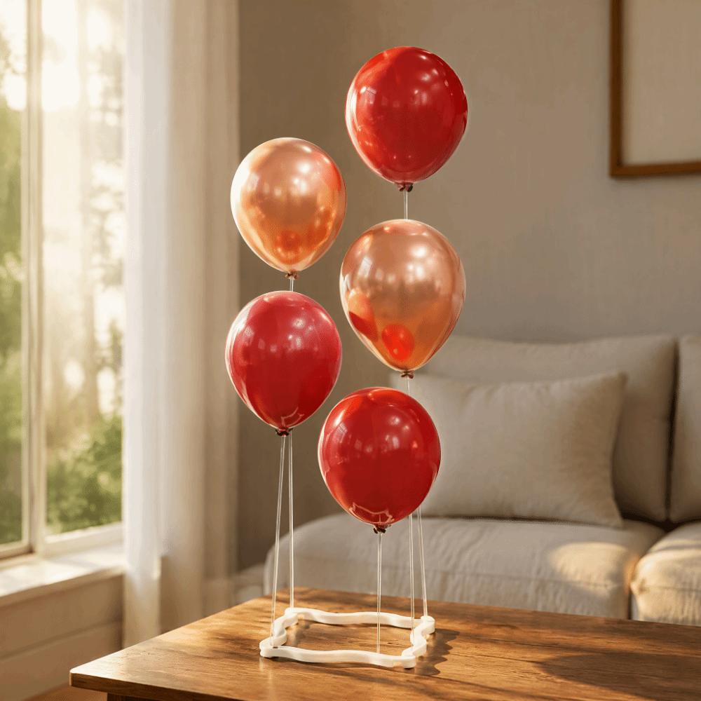 Plastic Balloon Stand Kit White Balloon Stick Tubes New Party Balloon Holder Party Decors