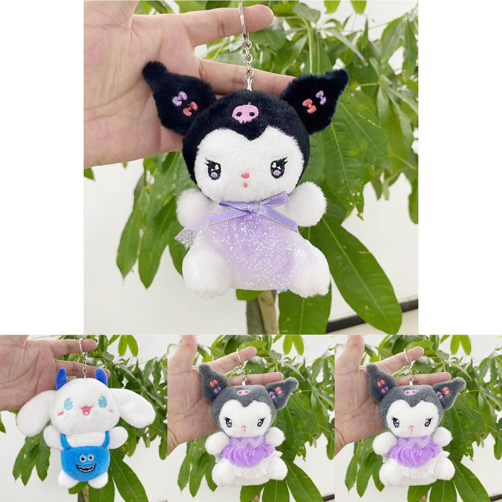 Очаровательная плюшевая брелок-кукла Sanrio Melon Melody для девочек. Милая идея для подарка