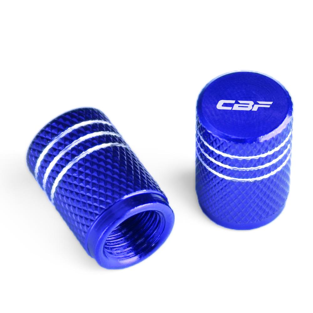 For Honda CBF 125 150 250 500 600 S 1000 CBF500 CBF600 CBF1000 Metal Wheel Tire Valve Stem Caps Dustproof Motorcycle Accessories