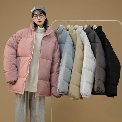 Одежда на хлопковой подкладке для мужчин и женщин, повседневная одежда на хлопковой подкладке, свободная одежда, короткие молодежные студенческие куртки больших размеров на хлопковой подкладке.