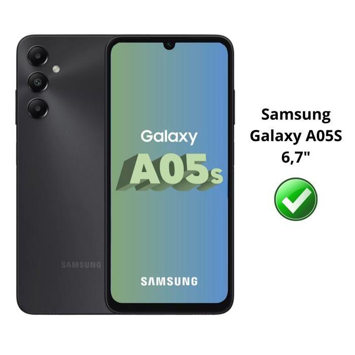 Coque pour Samsung Galaxy A05S et 2 Verres Trempé Film Protection Ecran Phonillico®