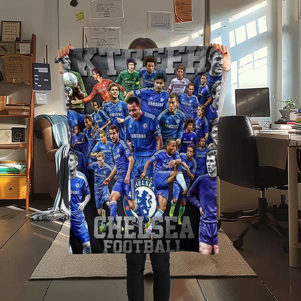 CFC Print FlAannel Blanket, High quality Comfortable for All Seasons, Home Decor, Warmth and Comfort