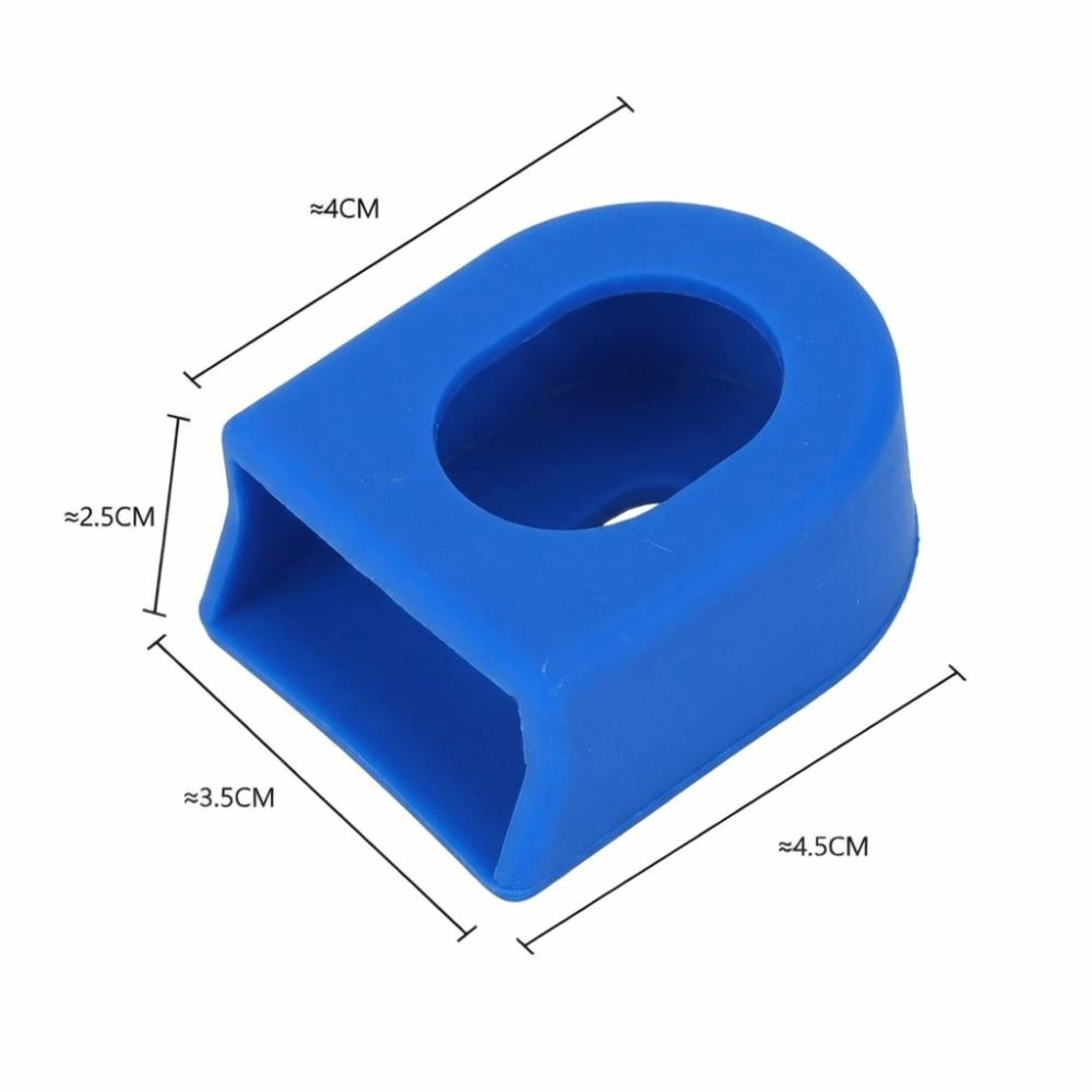 10PCS Soft Cycling Crank Boot Protectors Silicone Crank Arm Protectors  Mountain Bike