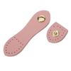 1PC Leather Snap Buckles Button Closures Sew On Leather Tab Closure Buckles Fasteners for Wallet Bag Purse Making Supplies DIY