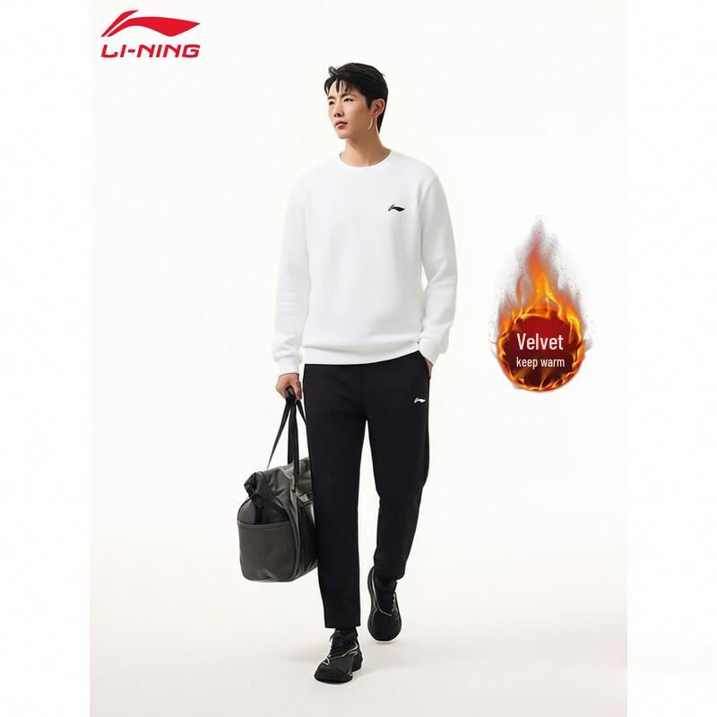 Li-Ning Мужской повседневный спортивный костюм на флисе