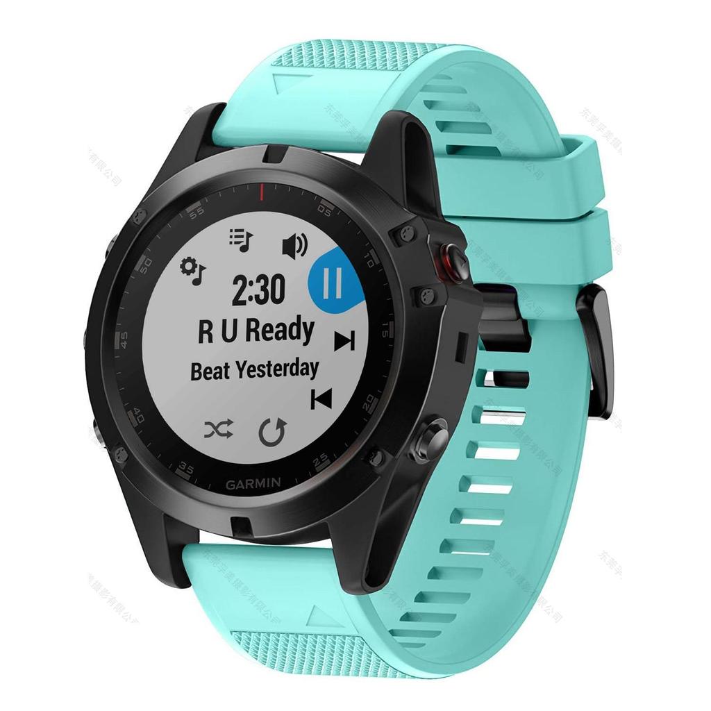 Ремешок для умных часов Garmin Fenix ​​6 6S 6X 5X 5 5S 3 3HR Forerunner 935 945, быстросъемный силиконовый браслет