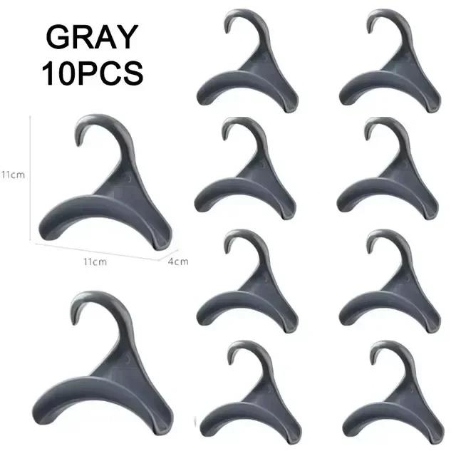 1-10pcs Bag Hanger Hook Handbag Hat Scarf Storage Rack Hangers Wardrobe Backpack Hook Handbag Holder Storage Rack Organization