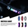New Bicycle Usb Rechargeable Tail Light Mountain Bike Warning Light 918 Single Speed Bike Rear Cycling Equipment