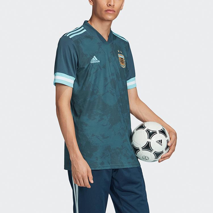 adidas Футболка сборной Аргентины Фан-версия Мужская Сине-зеленая GE5473