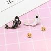 Lovely Cartoon Fish Badge Cod Diving Cloth Jeans Denim Brooch Pin Party Jewelry