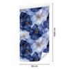 Ink blue, navy blue, azure and white wallpaper for living room and bedroom 50x1000
