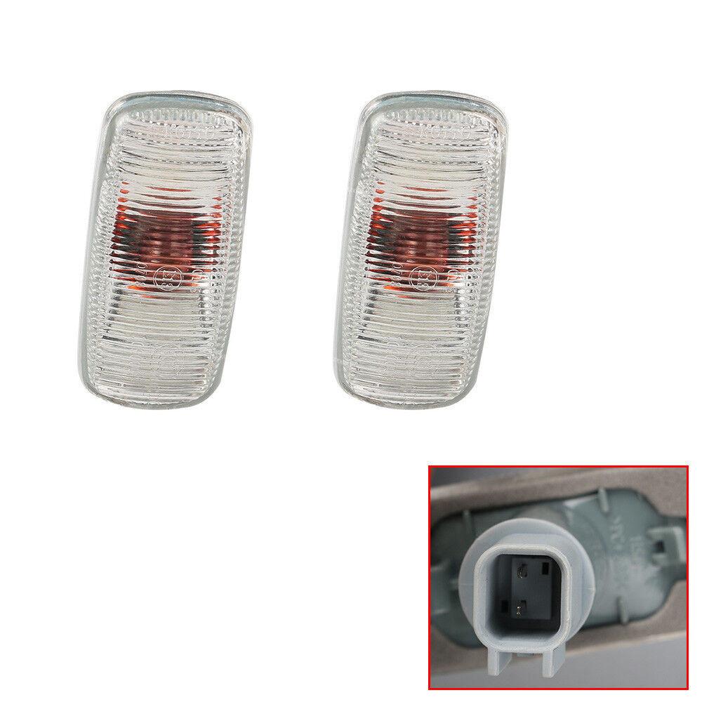 2x Side Marker Lamps Fender Turn Signal Lights For Chyrsler Serbring Dodge Jeep