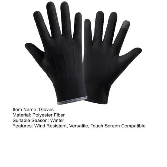 Women Winter Thermal Gloves Fleece Lined Touch Screen Gloves Warm Windproof Gloves for Texting Cycling Driving Outdoor Work