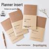 Life Travel Series Planner: Kraft Paper Notebook Refill