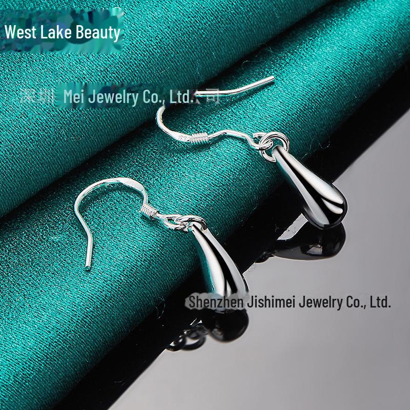 Серебряные серьги-капли для женщин - West Lake Beauty
