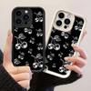 JT74 Черная вишня Телефон для iPhone 17 16 15 Pro Max Samsung S26 S25 S24 Ultra A17 A16 A07 A56 Xiaomi 15T Redmi Note 14 Pro Plus Мягкий чехол-бампер из ТПУ