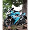 1/12 Spring Breeze 250SR Simulation Alloy Diecast Motorcycle Model Shock Absorbers Sound and Light Collection Toy for Kids Gifts