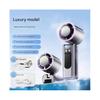 Refrigeration Handheld Fan USB Small Fan Ultra-High Speed Powerful Portable Outdoor Ice Compress Cooling Artifact B
