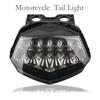 Светодиодный задний фонарь для мотоцикла Karun со встроенным указателем поворота, черная линза, совместим с Kawasaki forNinja250R 08-12 годов