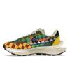 Jean Paul Gaultier x sacai x Nike VaporWaffle Woven Разноцветные Унисекс Кроссовки Зеленый-Вкус Безопасный-Оранжевый Парус DR5209-300
