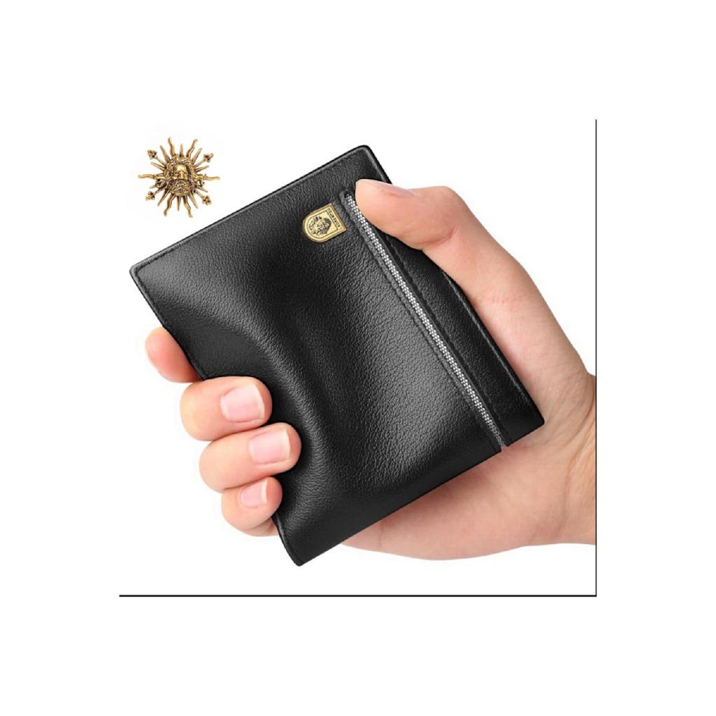 Сделано в Италии Мужской кошелек из натуральной кожи Мужская визитница