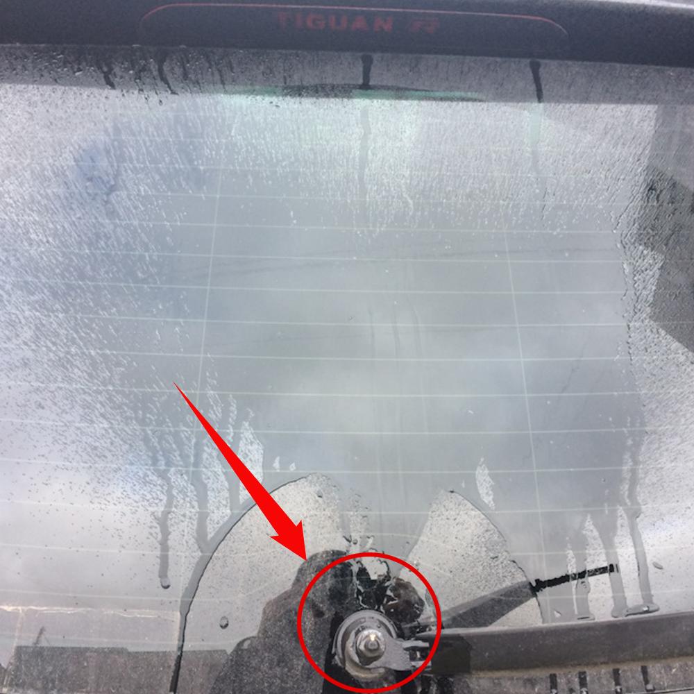 2 шт. форсунка стеклоочистителя заднего стекла для Volkswagen Golf Mk5 2004 2005 2006 2007 2008 2009 3B9955985A черная новая