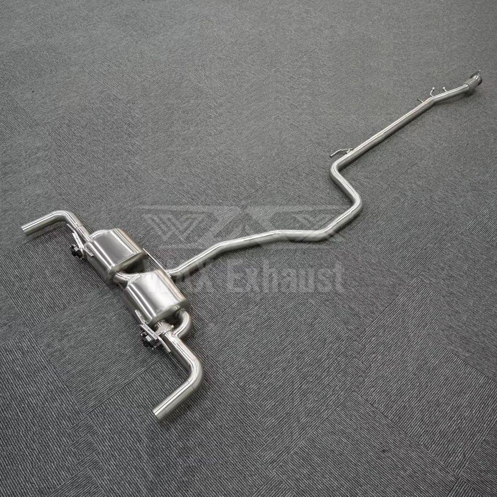 Stainless Steel Valve Exhaust Pipe for Mercedes-Benz GLB-Class X247 (2020-2024)