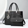 New Handbag Crocodile Print High-grade Sense Large Capacity To Send Mom Crossbody Killer Bag