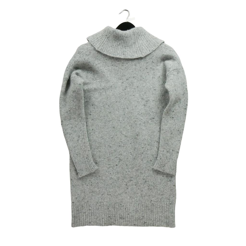 Women's Gray Wool Dress
