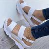 Fashion Women's Sandals Lightweight Heels Sandals For Summer Shoes Women Low Heels Platform Sandals Elegant Woman Heeled Shoes Female