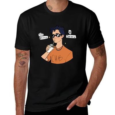 Футболка To Kool 4 Skool Повседневная Графическая футболка