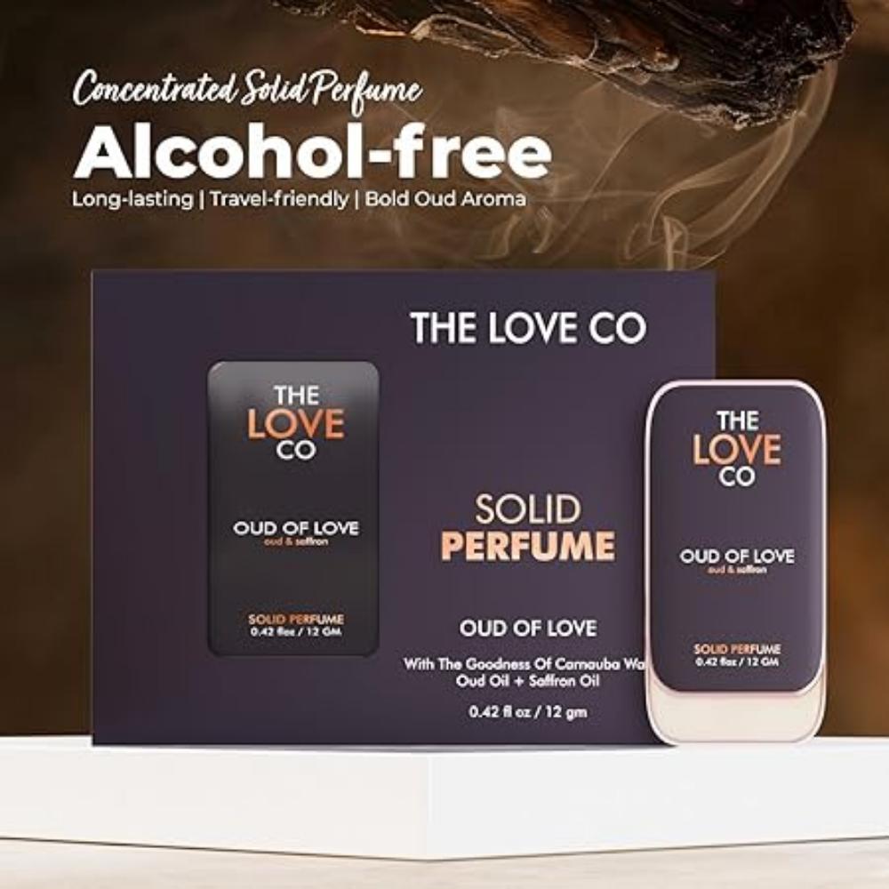 Твердые духи Oud or Love для мужчин и женщин | | Стойкий древесно-пряный ароматный бальзам | Карманный стик-парфюм | Роскошный аромат - 12 г